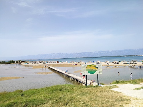 kráľovná pláží - Queens beach Chorvátsko