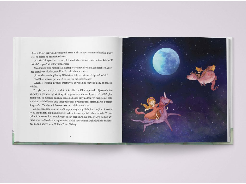 Rozprávka o jednorožcovi - lepší spánok bábätiek a detí