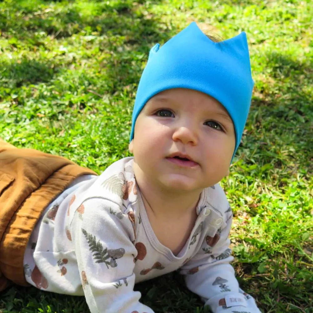 Rozprávková čelenka korunka MODRÁ