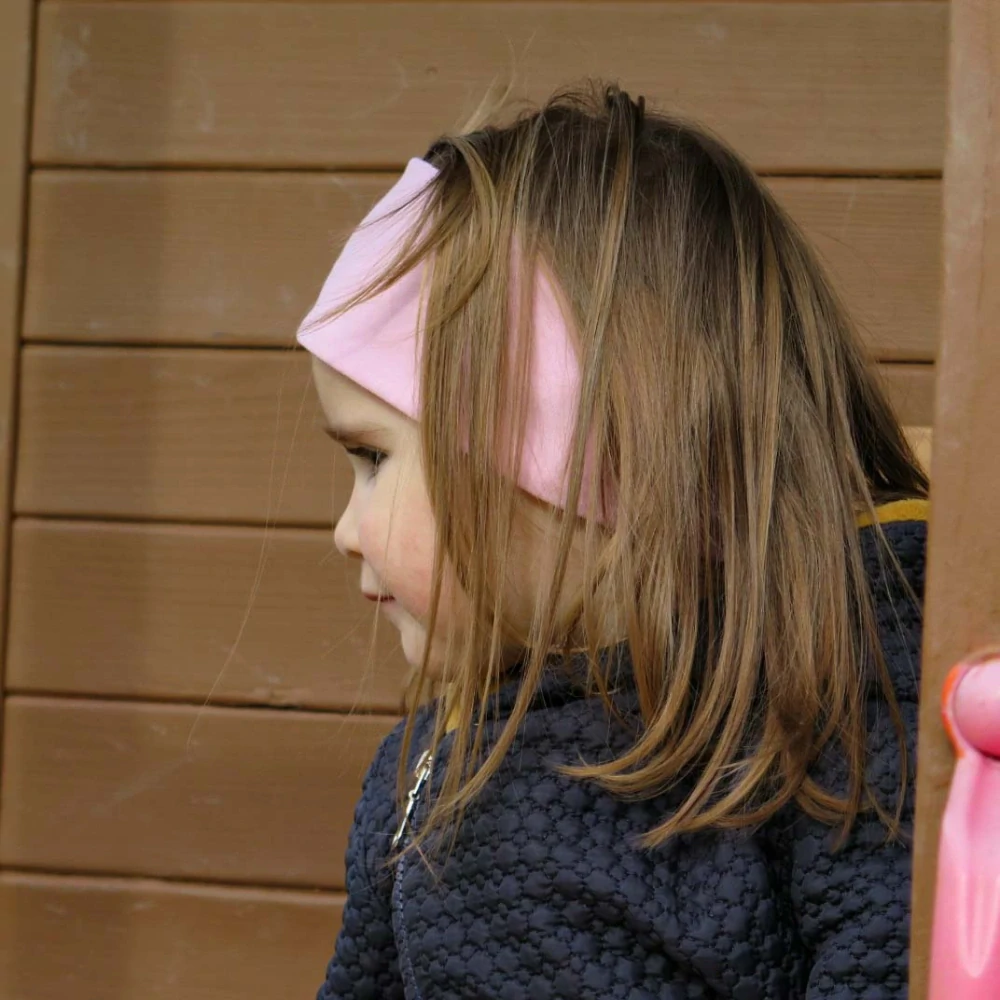 Bavlnená čelenka RUŽA