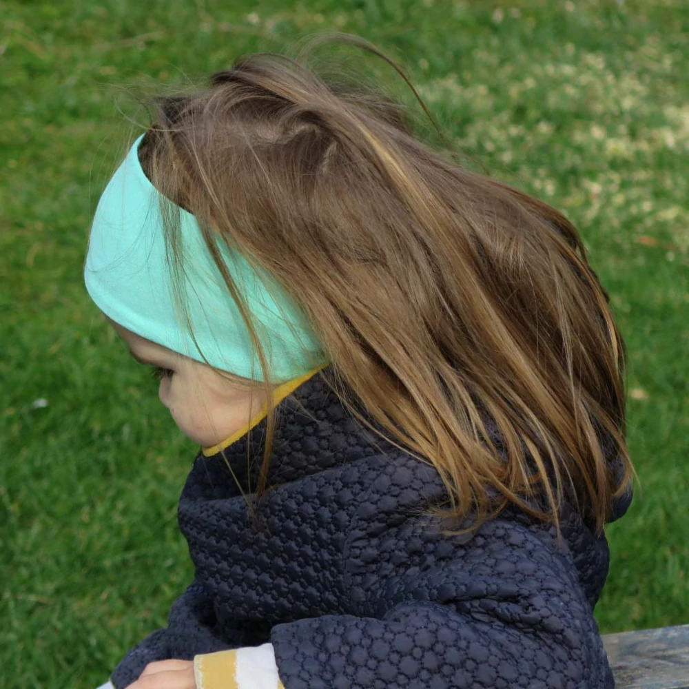 Bavlnená čelenka MINT