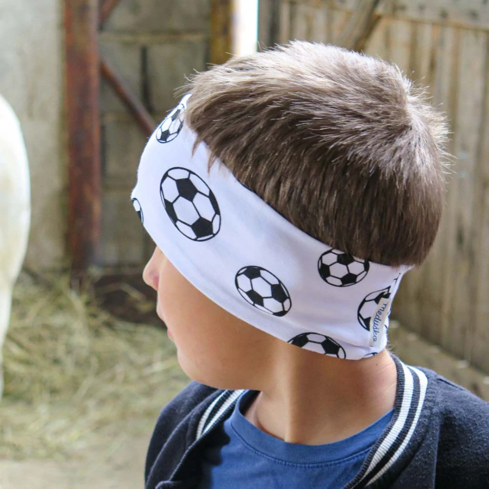Čelenka pre chlapcov - futbalová lopta