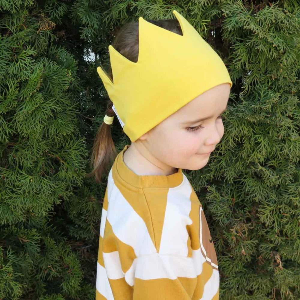 Čelenka korunka ŽLTÁ