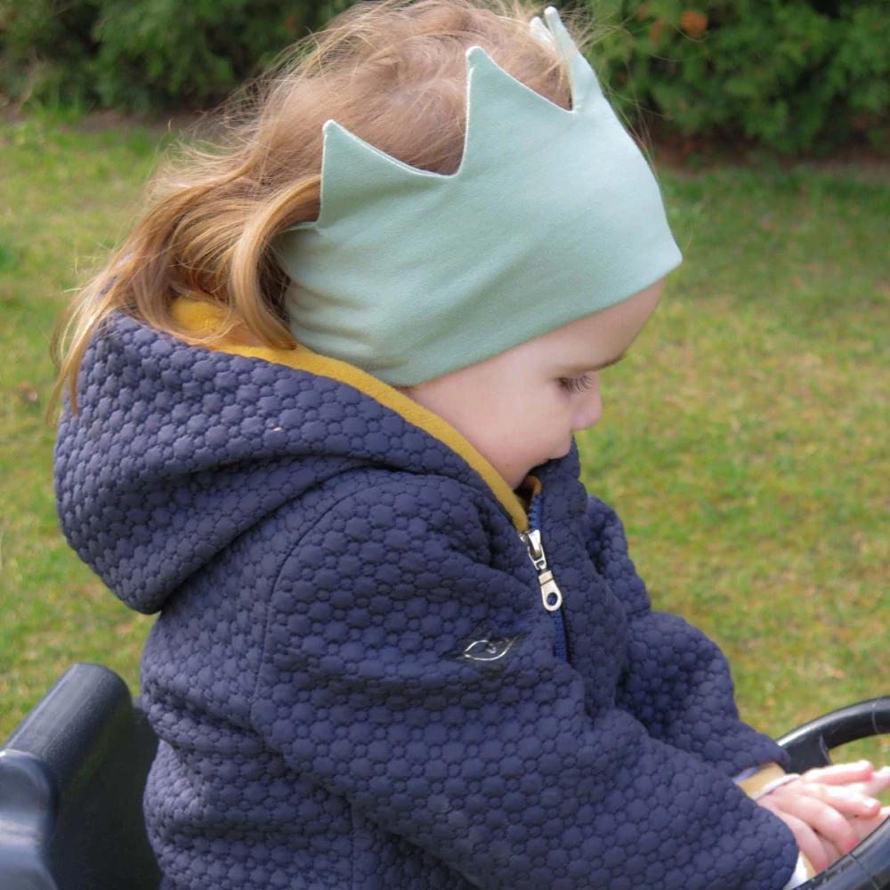 Rozprávková čelenka jemná Zelená