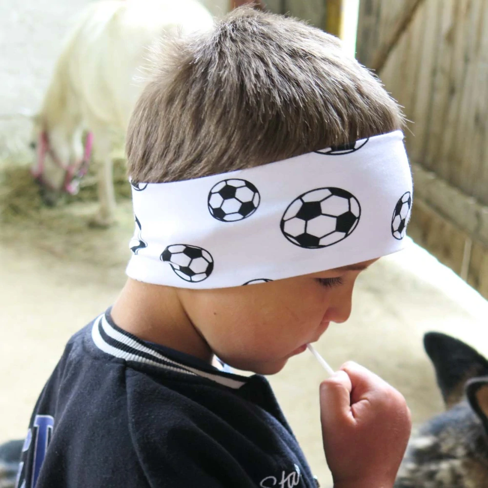 Čelenka pre chlapcov - futbalová lopta