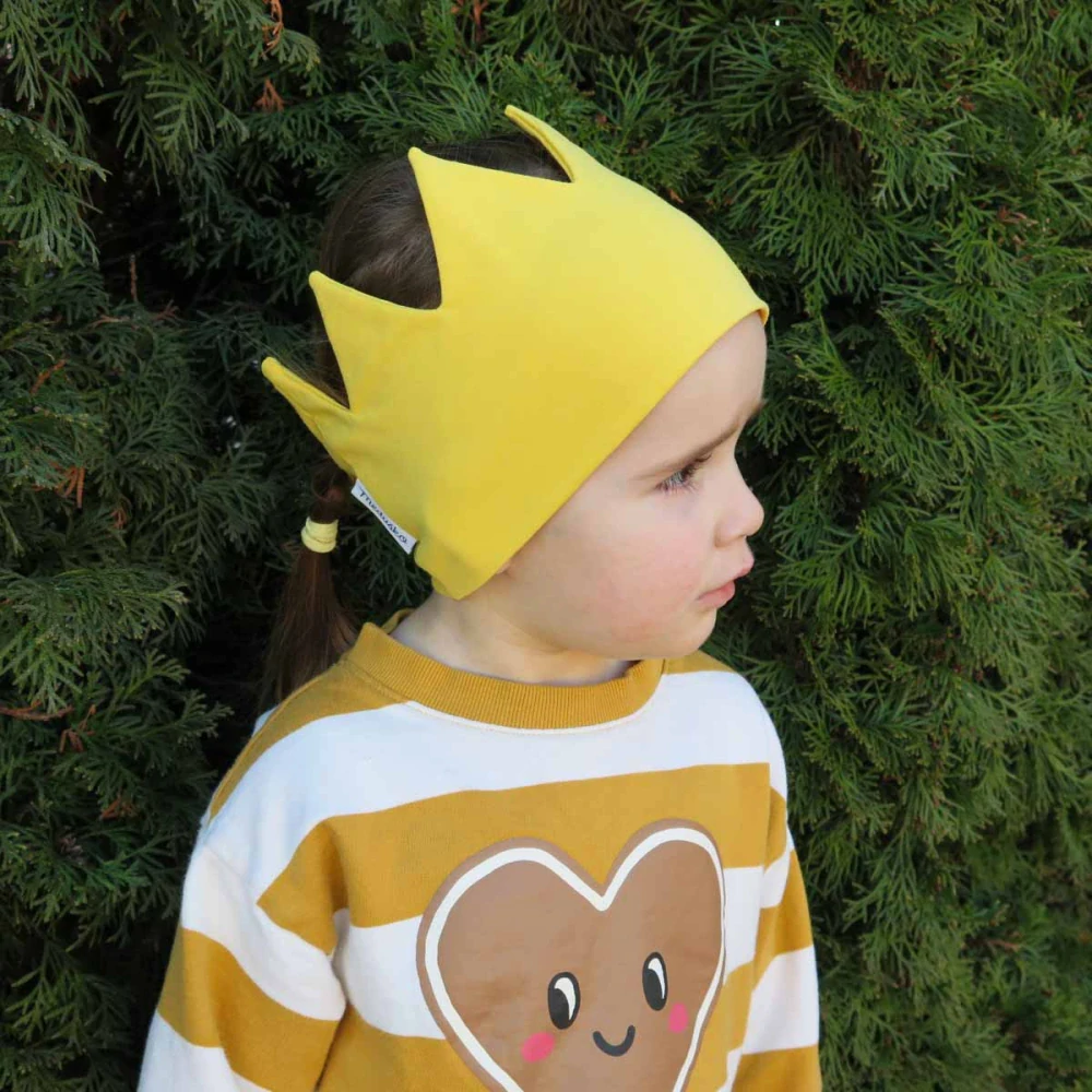 Čelenka korunka ŽLTÁ