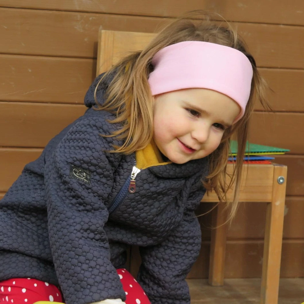 Bavlnená čelenka RUŽA